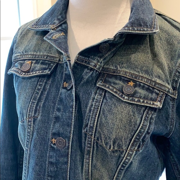 NWOT Banana Republic Denim Jacket - Picture 2 of 4